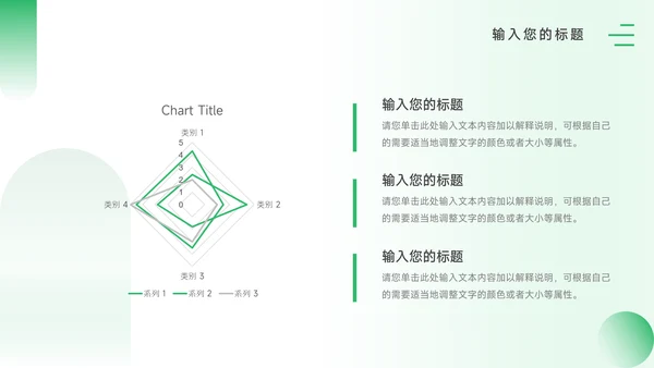 绿色潮流活动复盘分析PPT模板