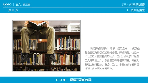 商业课程开发技能通用PPT模板