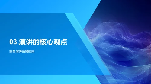 商务演讲技巧PPT模板