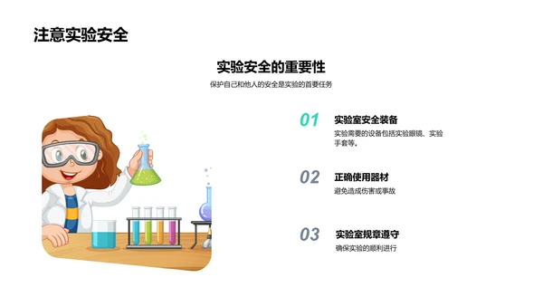 科学实验学习法PPT模板