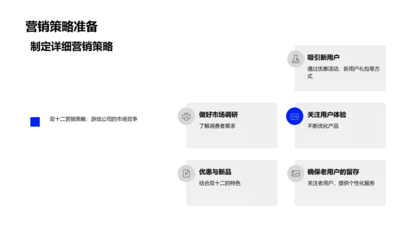 双十二游戏推广策略PPT模板