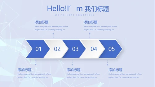 蓝色时尚牙科总结汇报动态PPT