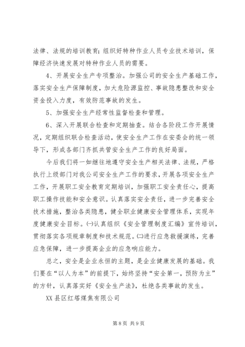 安全生产工作调研报告 (2).docx