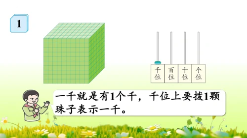 1.1000以内数的认识（课件）-二年级下册数学人教版(共4课时 109张PPT)