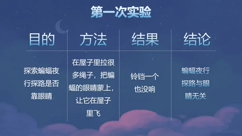 部编版四年级上册夜间飞行的秘密课件PPT模板
