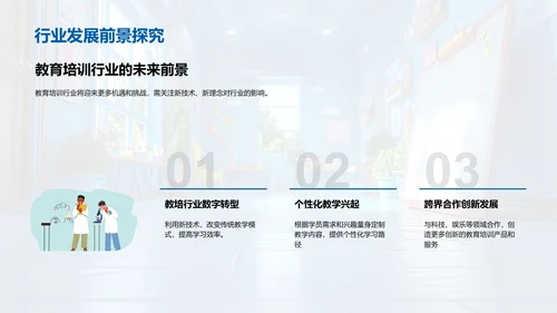 培训行业新技术展示PPT模板
