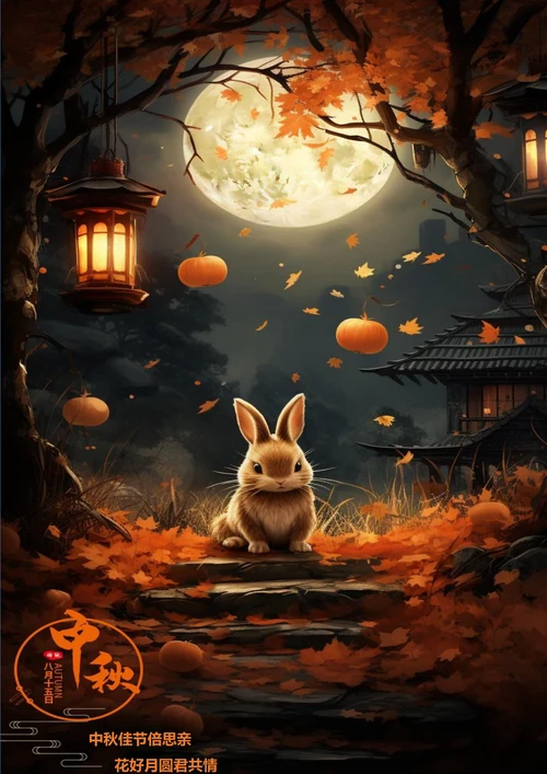 中秋佳节倍思亲中秋节海报