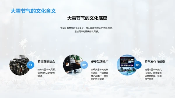 大雪节气新媒体策略