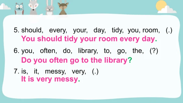 Module 8 Unit 2 I often read English books. 一般现在时课