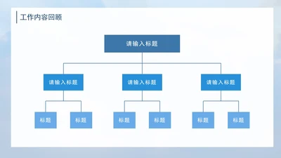夕阳天空大气商务PPT模板