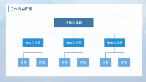夕阳天空大气商务PPT模板