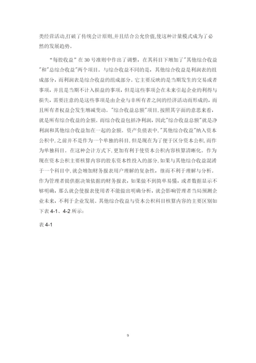 20134484陈丹蕾的论文《对其他综合收益及其会计实务处理的探究》0409.docx