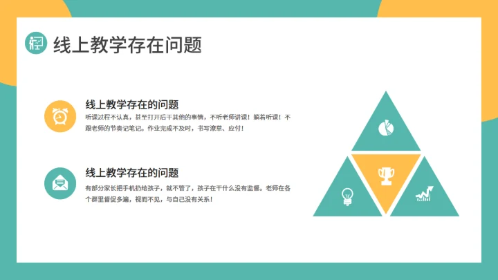 上网课线上教育在线教学通用PPT模板