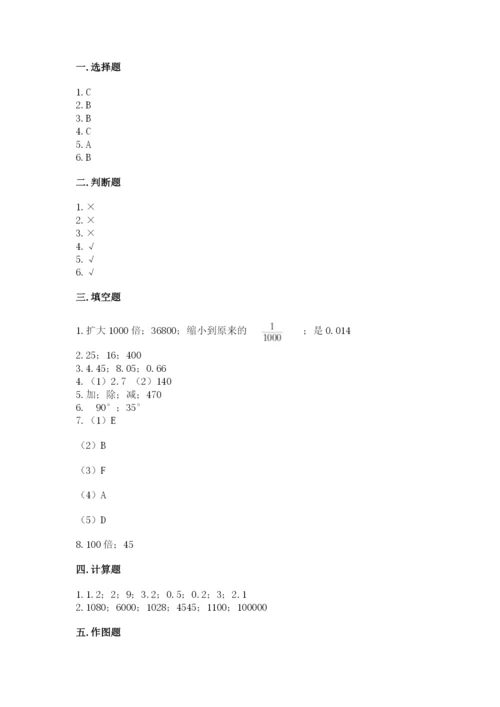 小学四年级下册数学期末测试卷附完整答案【网校专用】.docx