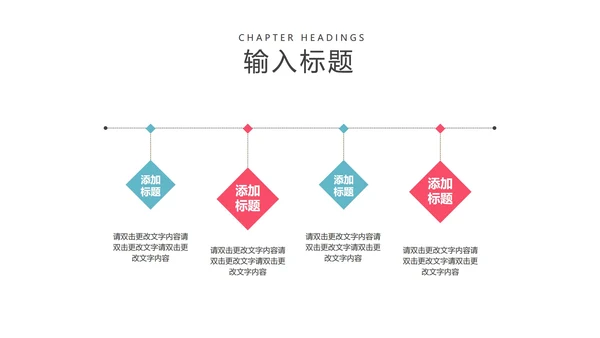 红色渐变风工作总结汇报PPT模板