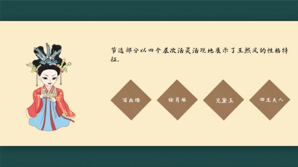 林黛玉进贾府通用PPT模板