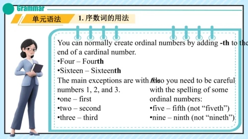 Unit 7 单元复习教学课件（新人教七上Unit7 Happy birthday.）