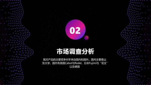 色紫炫酷科技风行业商业计划书