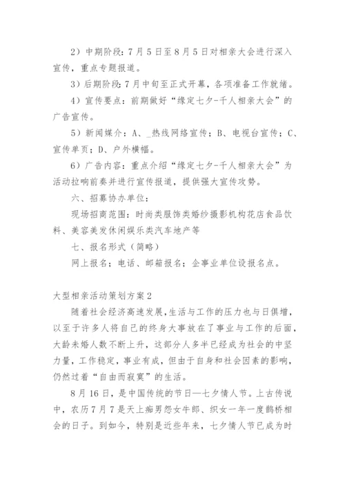 大型相亲活动策划方案.docx