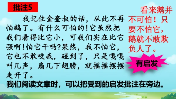 18 牛和鹅   课件