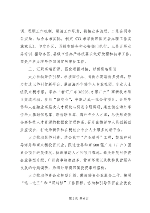 侨务办年度民事工作要点.docx