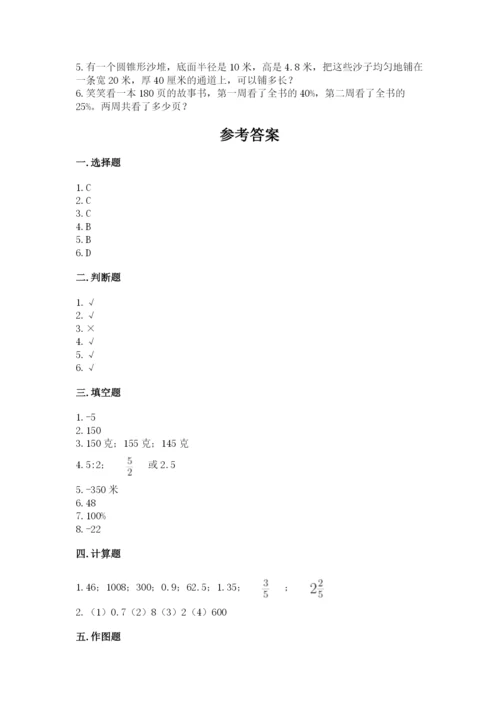 凌源市六年级下册数学期末测试卷word版.docx