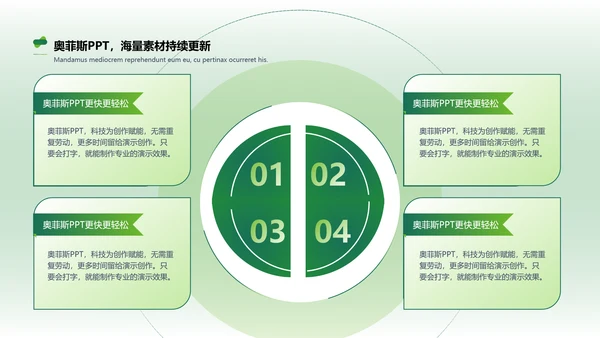 绿色简约社团活动PPT
