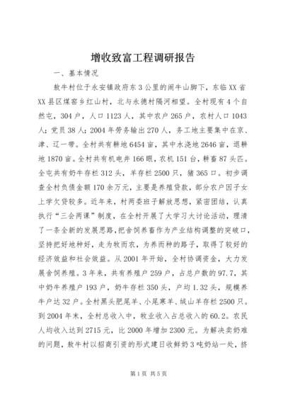 增收致富工程调研报告 (6).docx