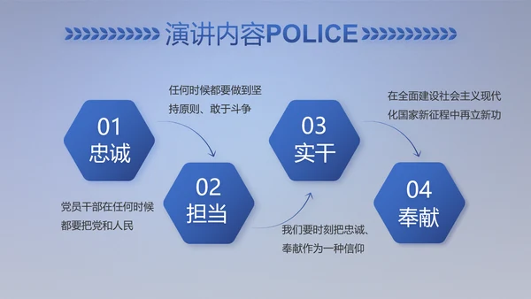 蓝色大气扫黑除恶专项斗争动态PPT