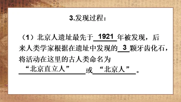 初中历史《人类起源》教学通用PPT课件