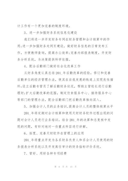 年度财务人员下一步工作计划安排.docx