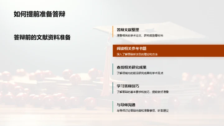 答辩之路艰辛探索