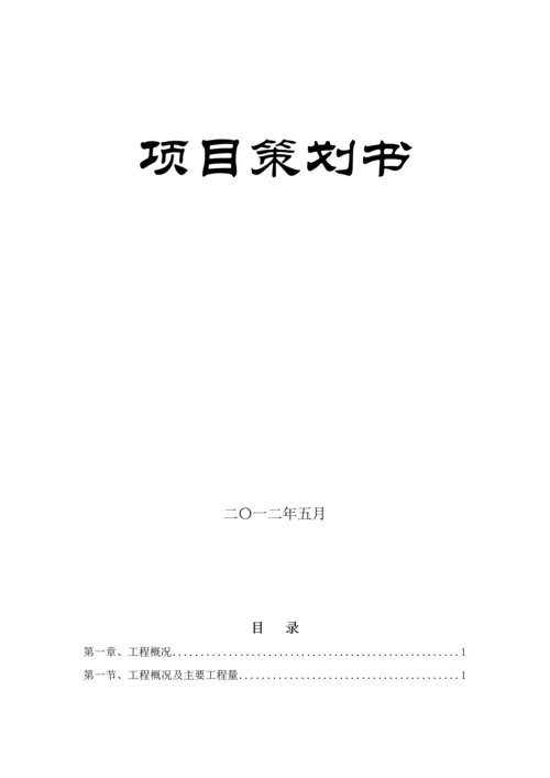 民用机场工程项目策划书.docx