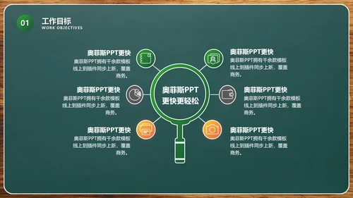 商务风通用工作成果展示