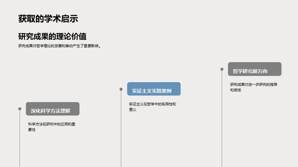 哲学研究的新视角