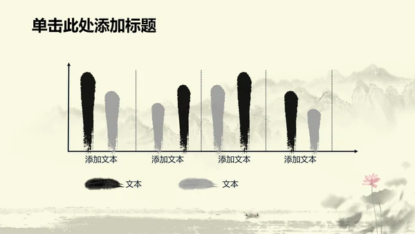 水墨中国风中医足疗ppt动态模板