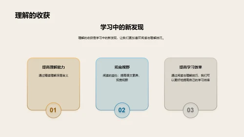提升阅读理解力