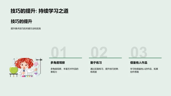 初二美术教学课件PPT模板