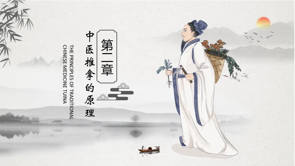 中医养生中医推拿正骨理疗PPT模板