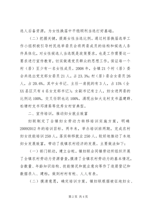 乡镇妇联“三八红旗集体”先进事迹材料.docx