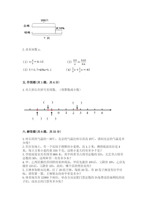 北京版六年级下册数学期末测试卷带答案（典型题）.docx