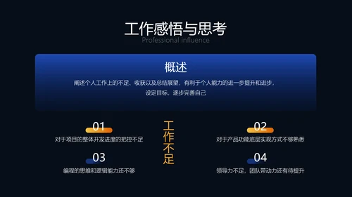 科技风年度工作总结PPT