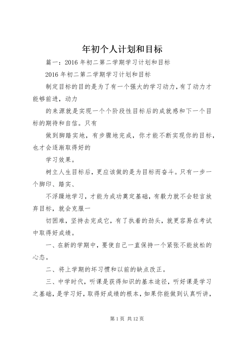 年初个人计划和目标.docx