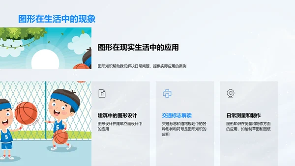 图形学习与应用PPT模板