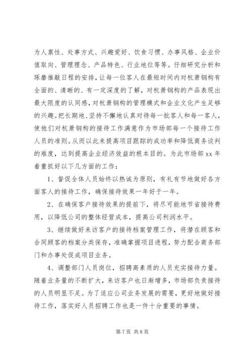 市场部门7月份工作计划 (2).docx