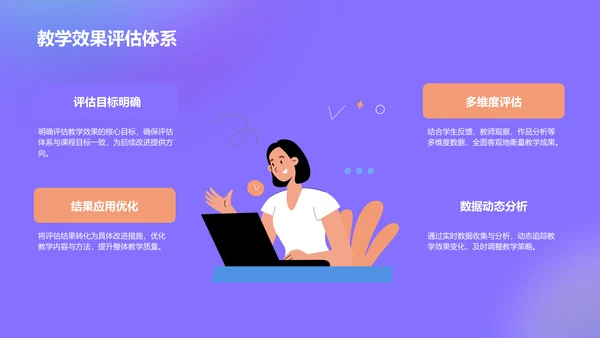 紫色3D风教培课件宝典PPT