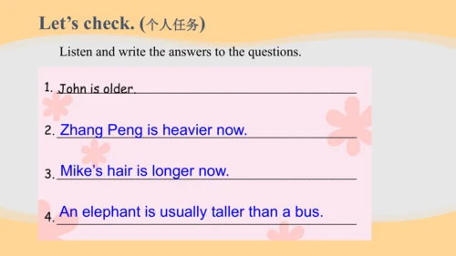 Unit 1 How tall are you  Review课件（47张PPT)