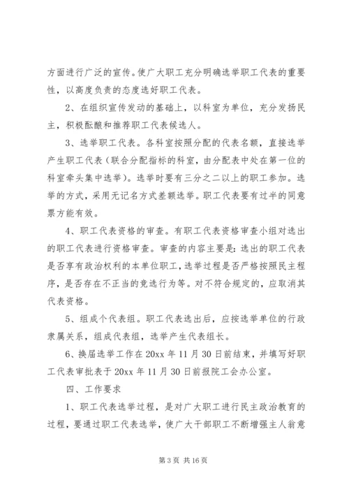 职工代表大会方案.docx