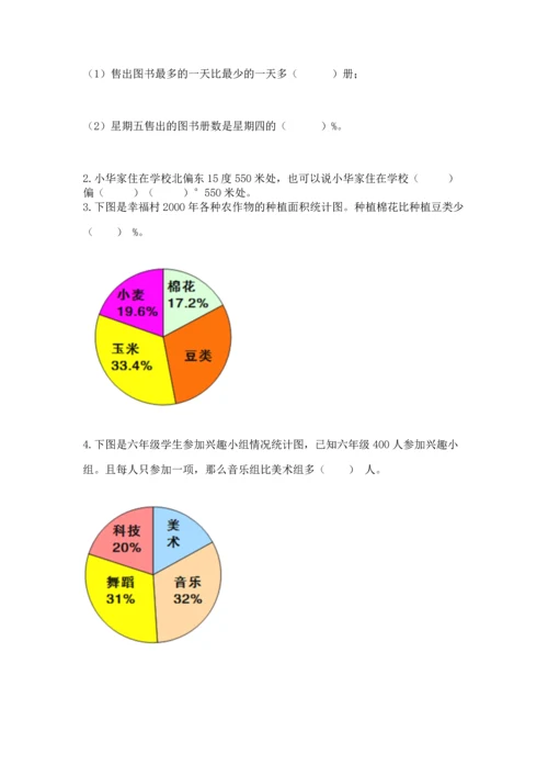 人教版六年级上册数学期末测试卷带答案（巩固）.docx