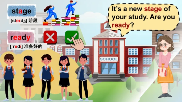 Starter Welcome to Jonior high get ready公开课课件 新教材外